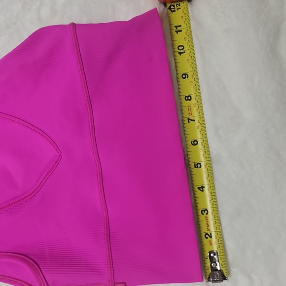 Lululemon Power Pivot tank Top Rib-sonic Pink Size 6 - Picture 4 of 6
